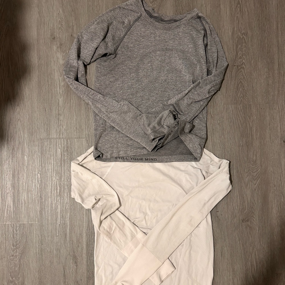 Lululemon swiftly tech tops selling two together